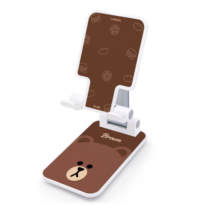 GARMMA Line Friends Foldable Desktop Stand Phone Tablets Holder