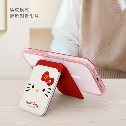 GARMMA Sanrio Characters Magnetic Leather Snap-on Phone Stand & Wallet