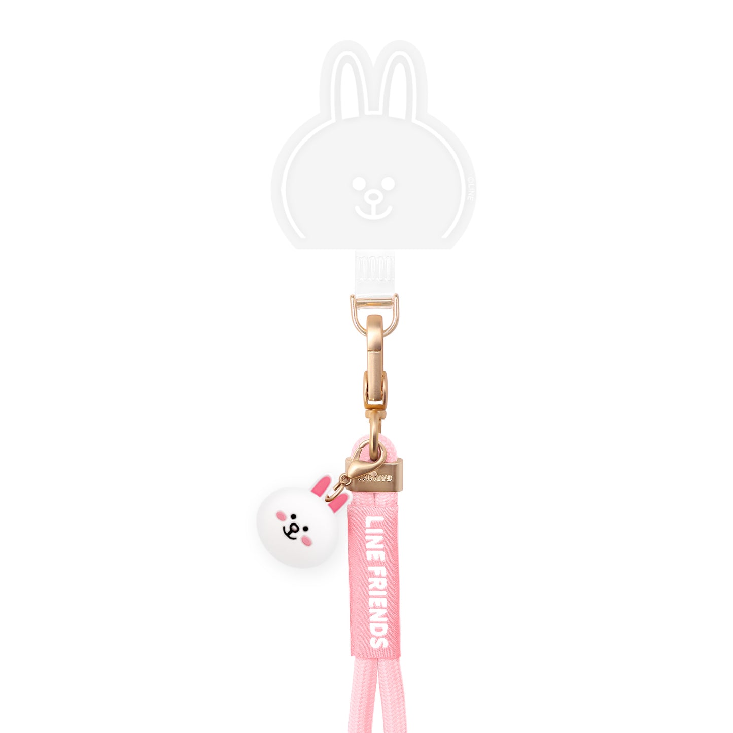 GARMMA Line Friends Doll Charm Phone Buckle Strap Adjustable Lanyard