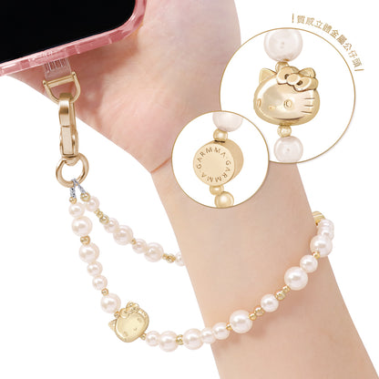 GARMMA Sanrio Characters Pearl Charm Buckle Strap Phone Lanyard