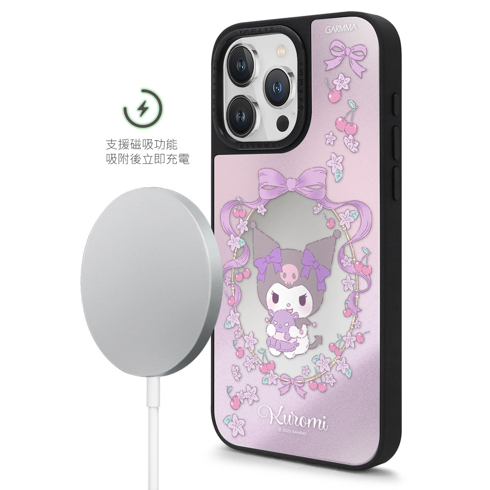 GARMMA Sanrio Characters MagSafe Reflective Mirror Case Cover
