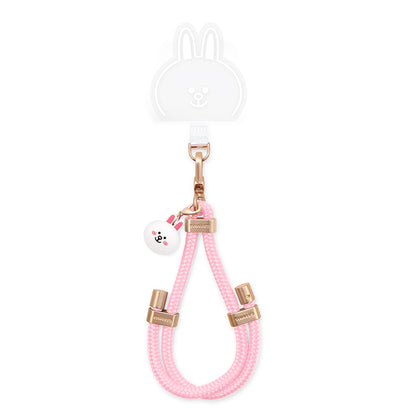 GARMMA Line Friends Doll Charm Buckle Strap Adjustable Phone Lanyard