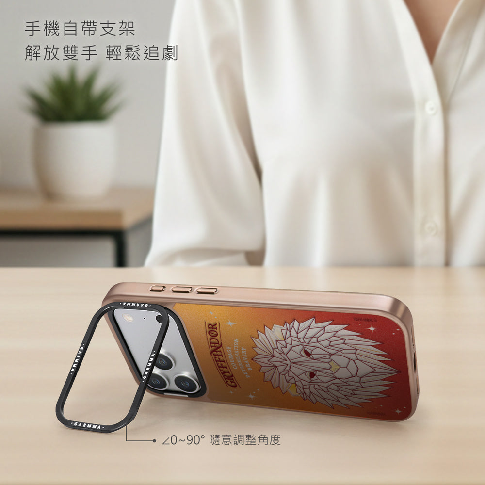 GARMMA Harry Potter MagSafe Mirror Back Lens Stand Case Cover