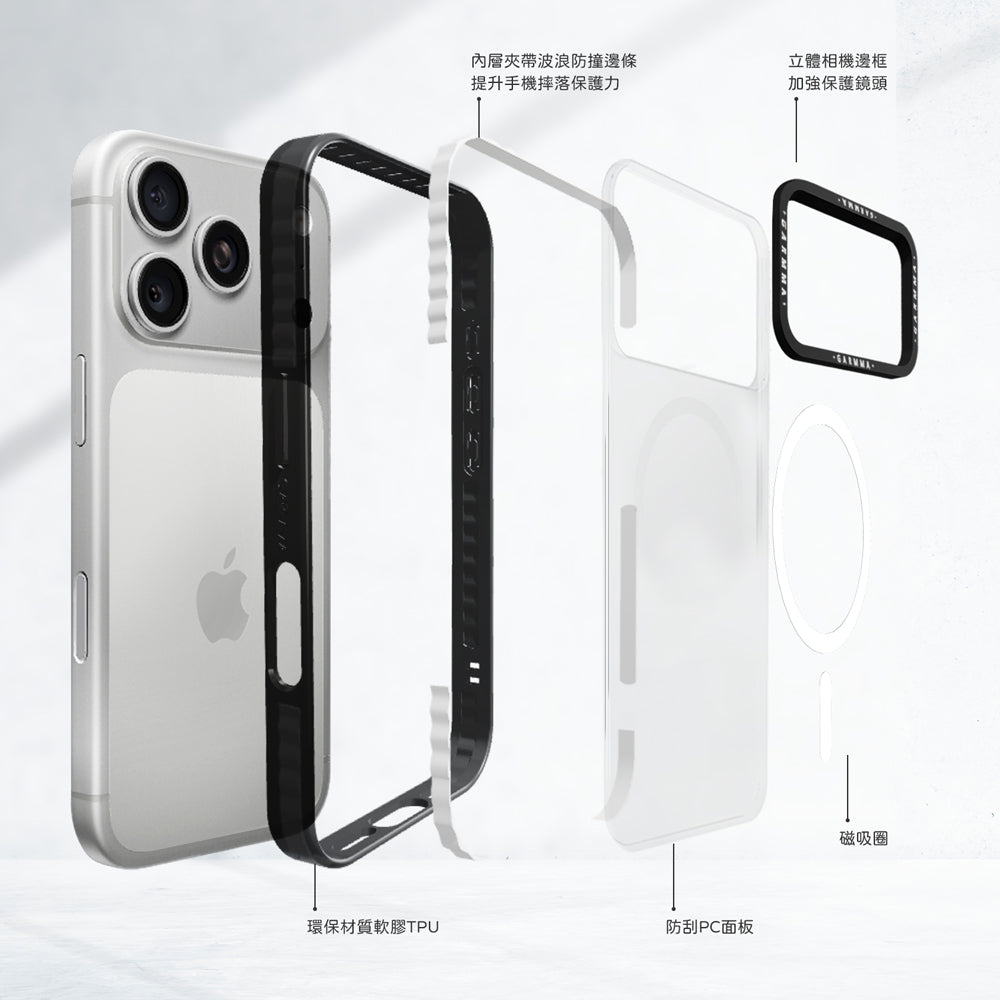 GARMMA Crayon Shin-chan Comic MagSafe Premium Military Grade Drop Tested Impact Case Cover