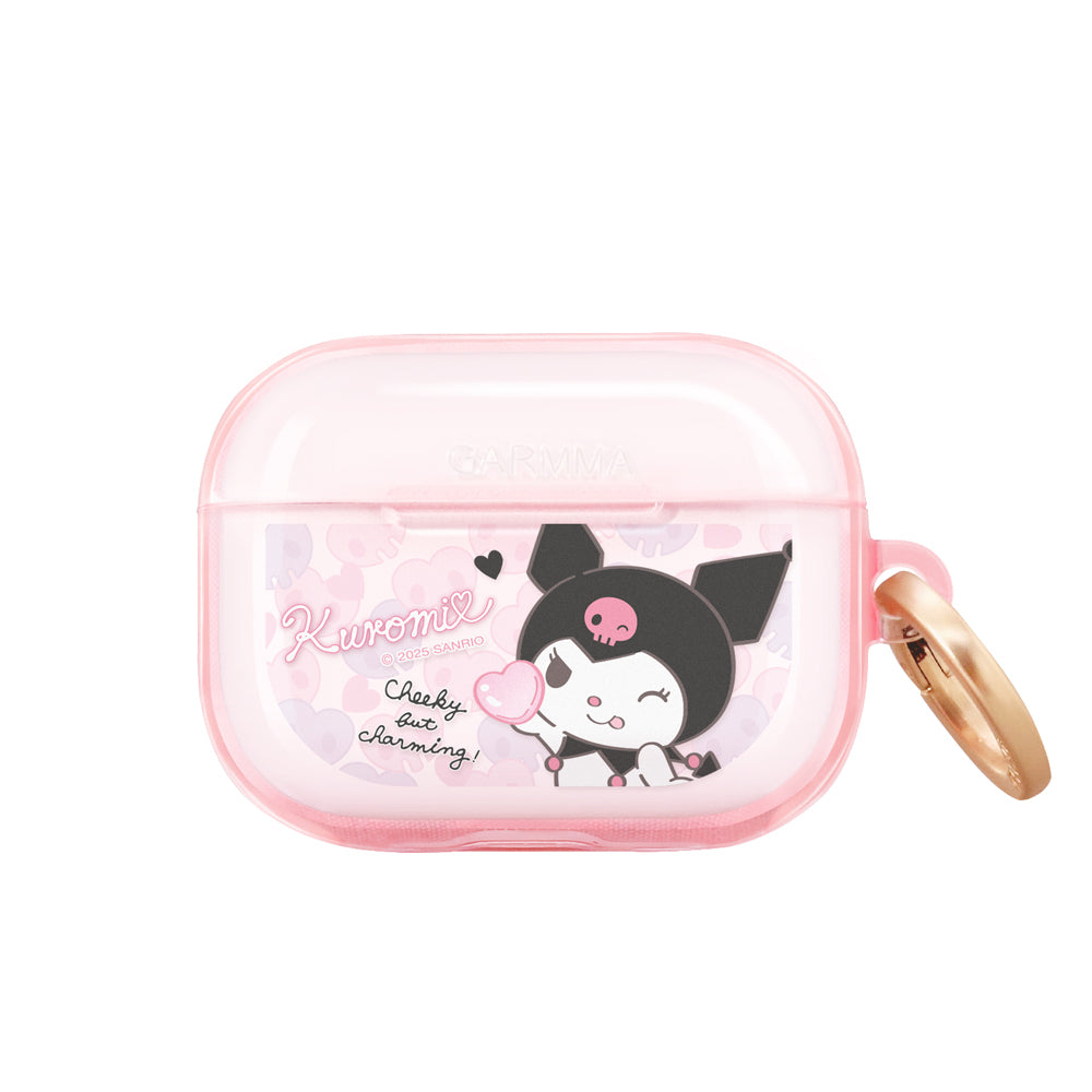 GARMMA Sanrio Characters Apple AirPods 4 / Pro 3 Charging Case Cover with Metal Hook