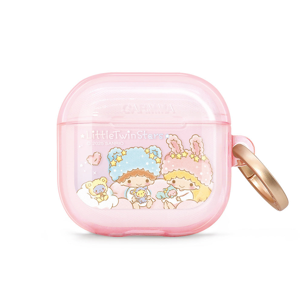 GARMMA Sanrio Characters Apple AirPods 4 / Pro 3 Charging Case Cover with Metal Hook