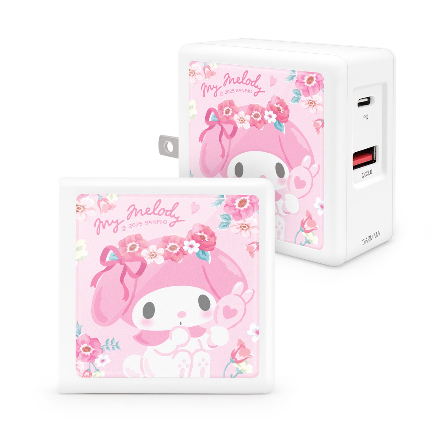 GARMMA Sanrio Characters Dual Ports GaN 65W PD Fast Charger