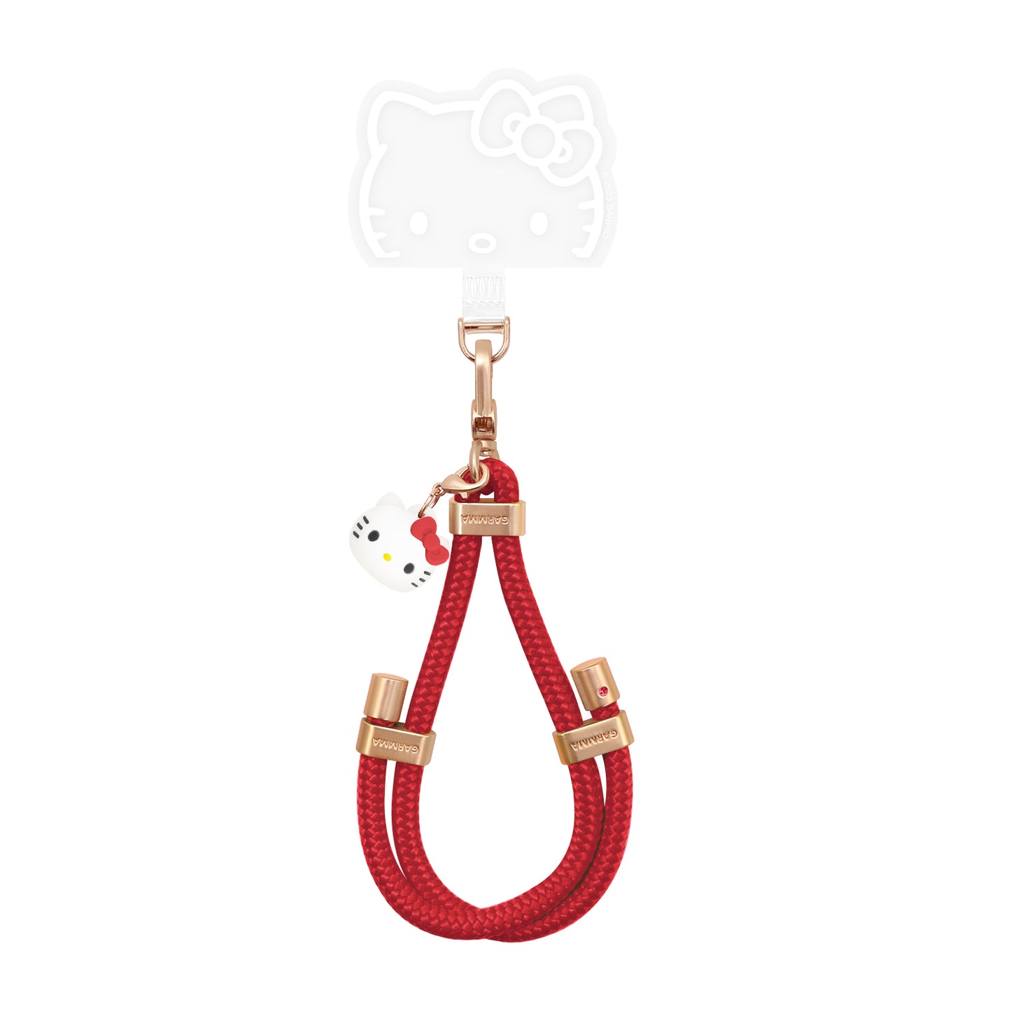 GARMMA Sanrio Doll Charm Buckle Strap Adjustable Phone Lanyard