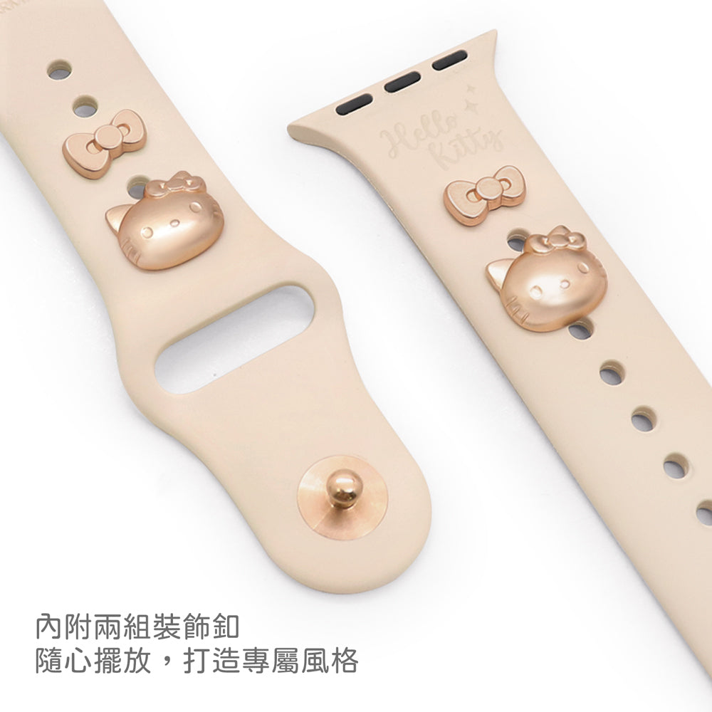 GARMMA Hello Kitty Comfortable Band Skin-Friendly Strap Set for Apple Watch