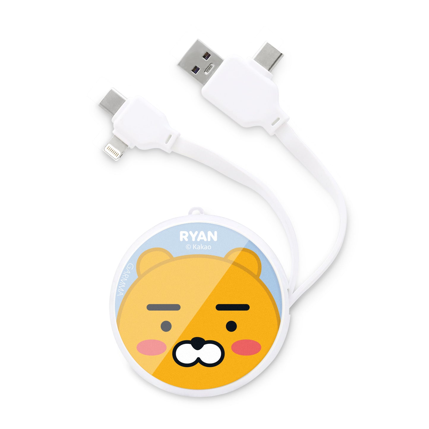 GARMMA Kakao Friends PD Fast Charge Lightning+Type-C Extracted Extension Cable