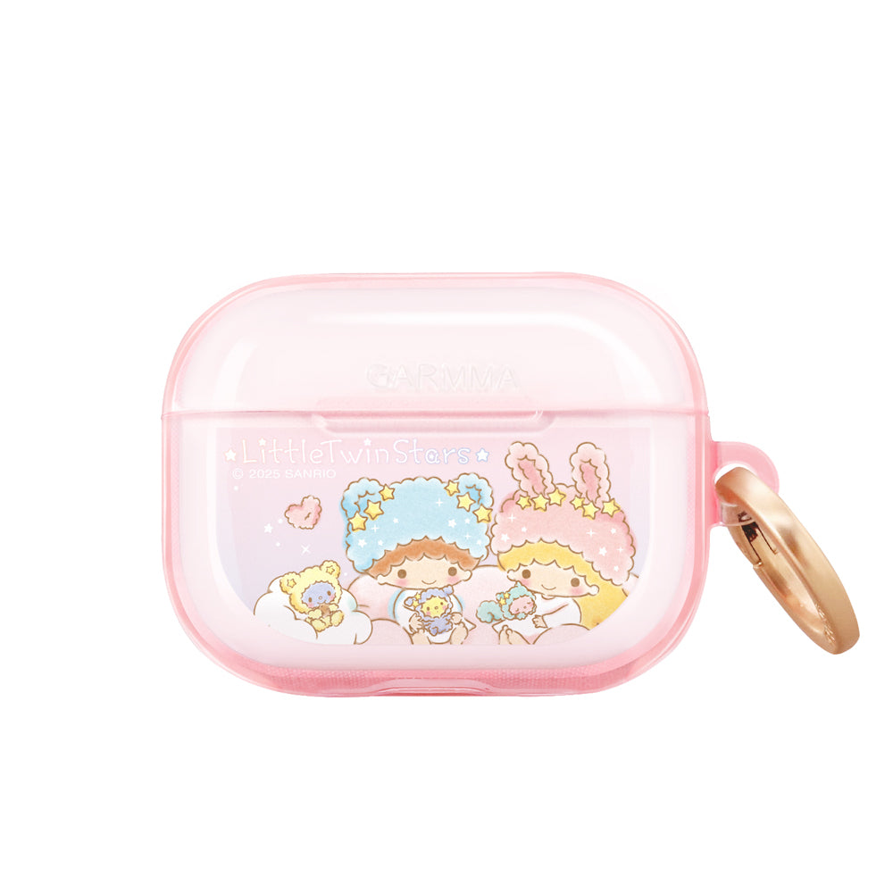 GARMMA Sanrio Characters Apple AirPods 4 / Pro 3 Charging Case Cover with Metal Hook