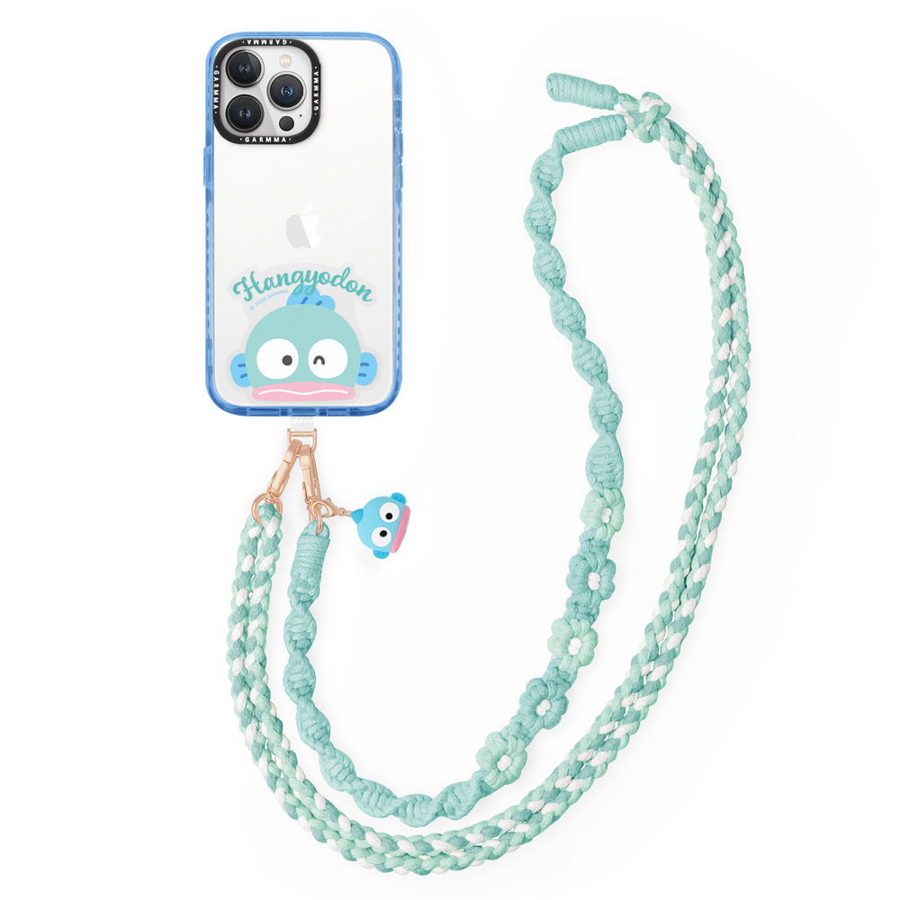 GARMMA Sanrio Characters Doll Charm Phone Buckle Strap Anti-lost Braided Adjustable Lanyard