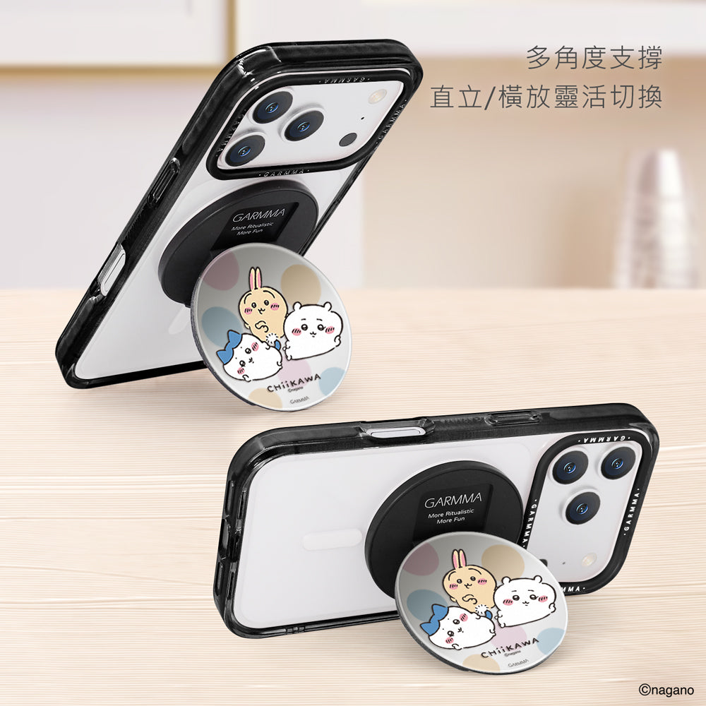 GARMMA Chiikawa Characters Mirror-Finish Magnetic Folding Phone Stand