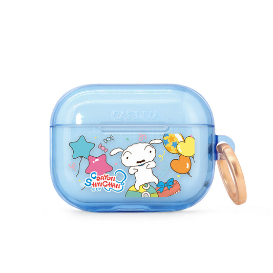 GARMMA Crayon Shin-chan Apple AirPods 4 / Pro 3 Charging Case Cover with Metal Hook