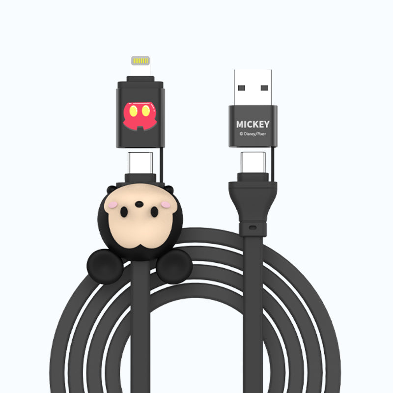 UKA Disney Tsum Tsum 4-in-1 Data Cable