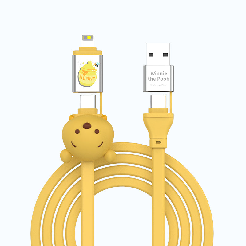 UKA Disney Tsum Tsum 4-in-1 Data Cable