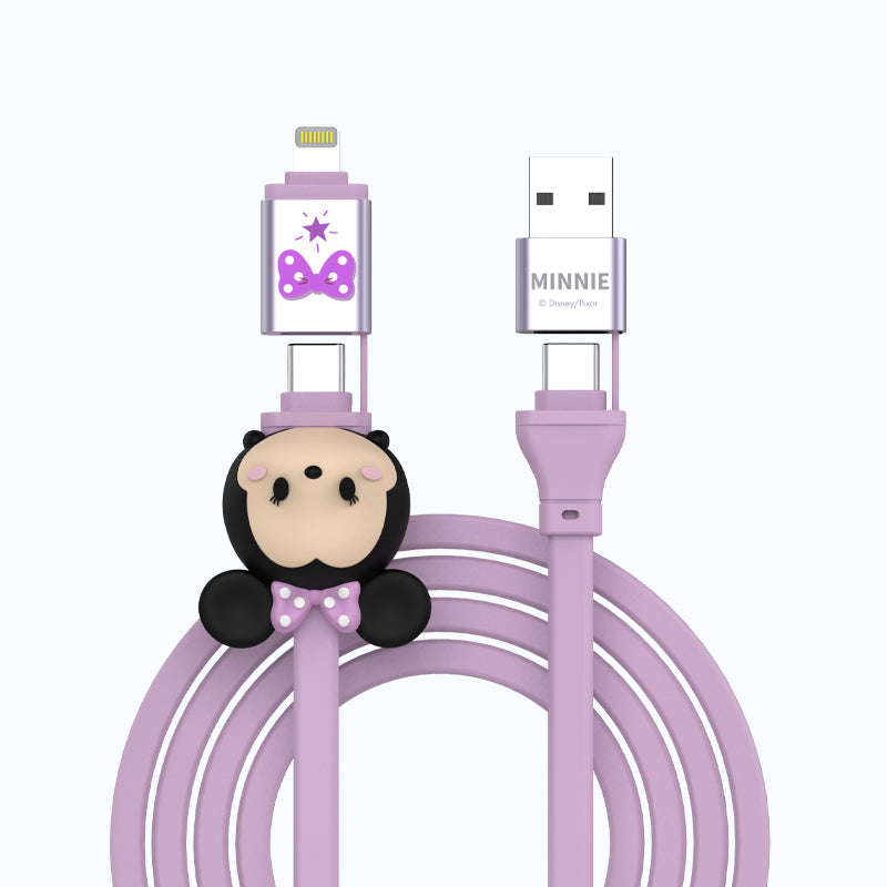 UKA Disney Tsum Tsum 4-in-1 Data Cable