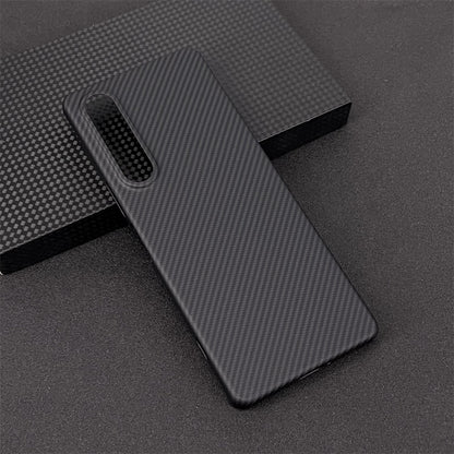 Oatsbasf Luxury Pure Carbon Fiber Case for SONY Smartphones