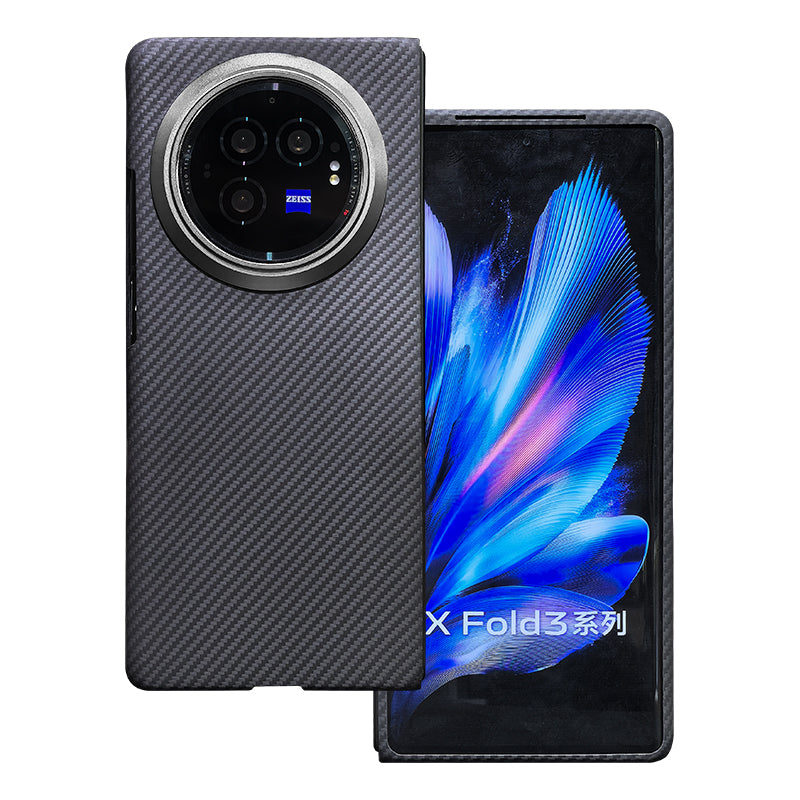 Oatsbasf Luxury Pure Carbon Fiber Case for vivo Foldable Smartphones