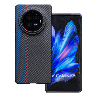 Oatsbasf Luxury Pure Carbon Fiber Case for vivo Foldable Smartphones