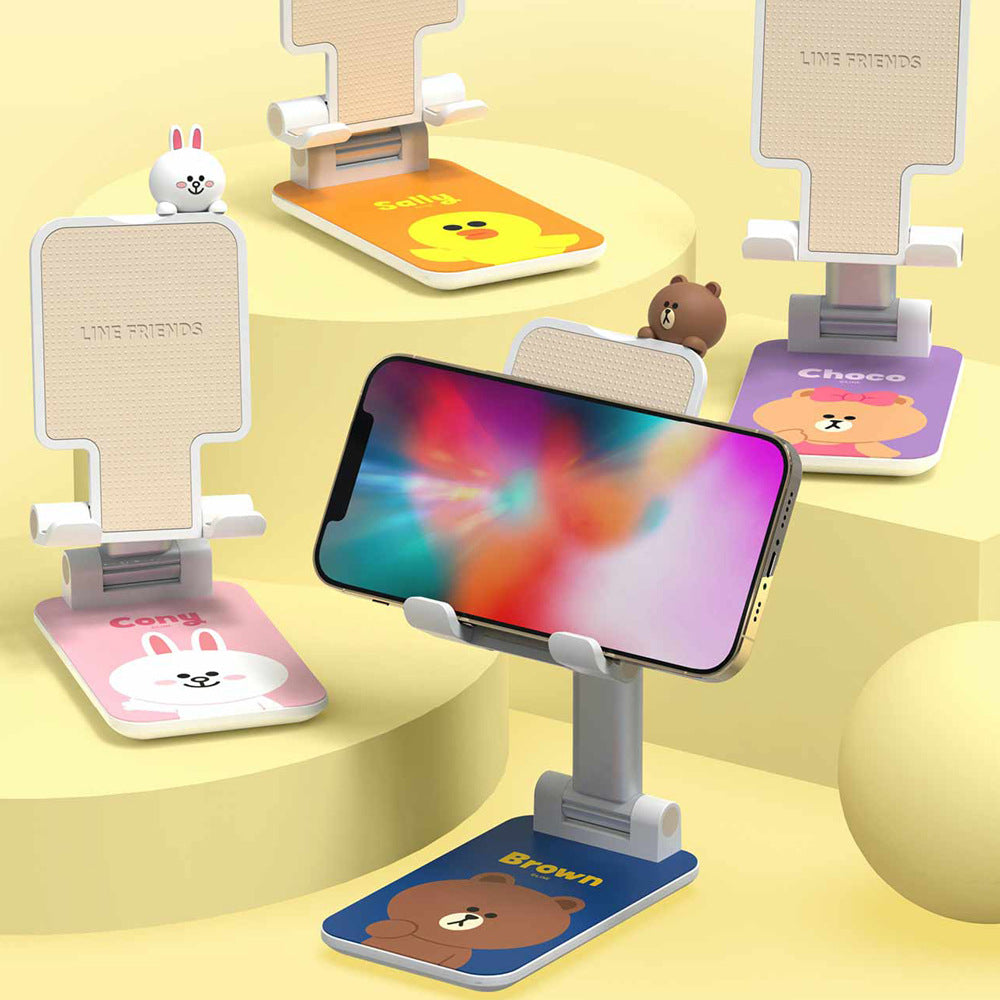 Line Friends Figure Foldable Desktop Stand Phone Holder