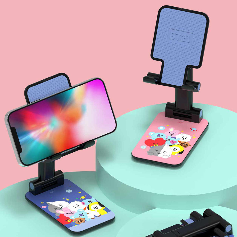 BT21 Foldable Desktop Stand Phone Holder