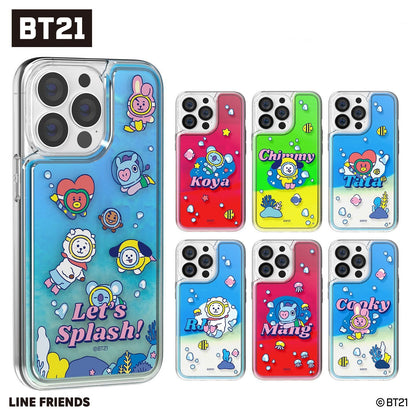 BT21 Let's Splash Neon Aqua Case Cover