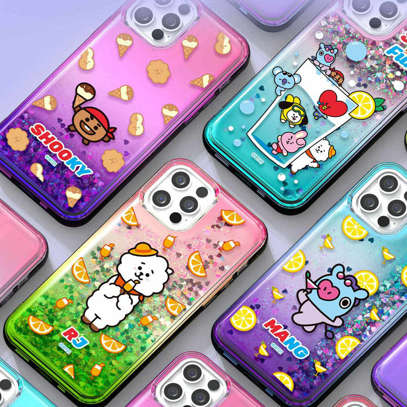 BT21 Dolce Bling Aqua Case Cover