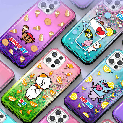 BT21 Dolce Bling Aqua Case Cover