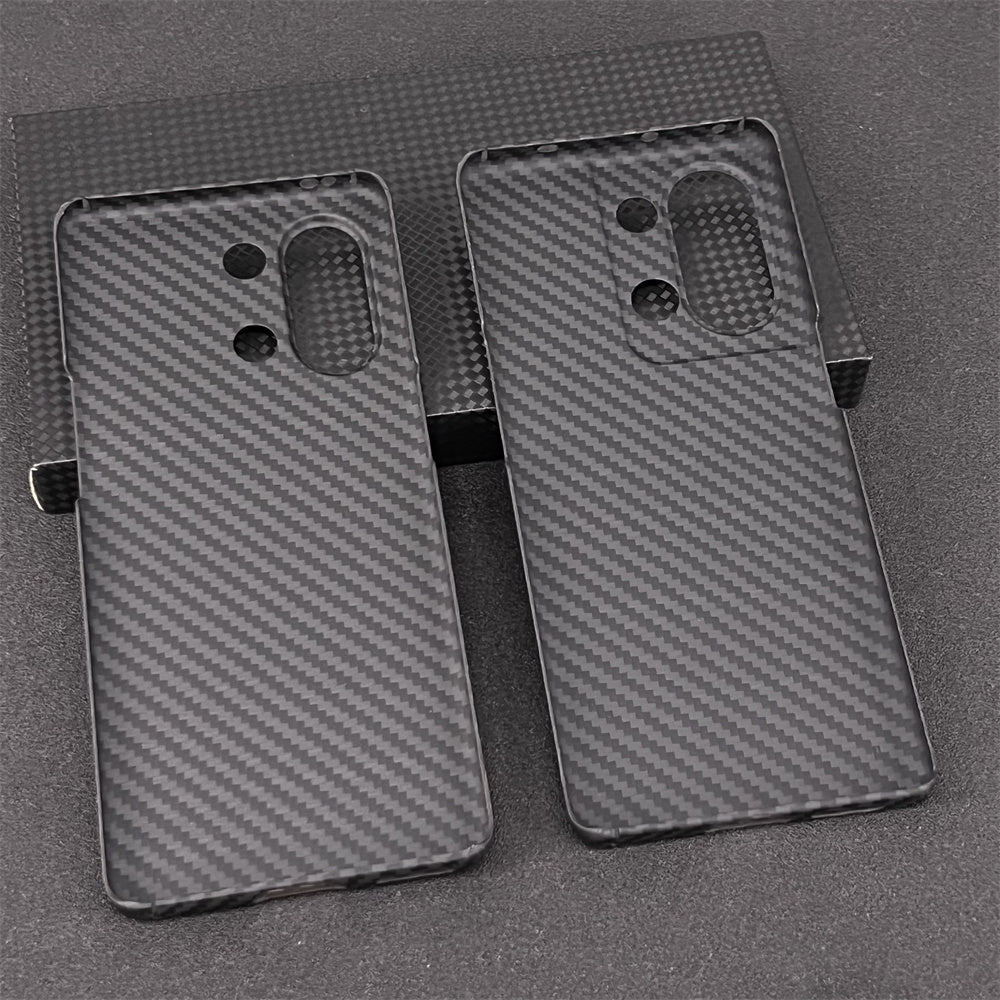 Oatsbasf Luxury Pure Carbon Fiber Case for OPPO Reno9 Series Smartphones