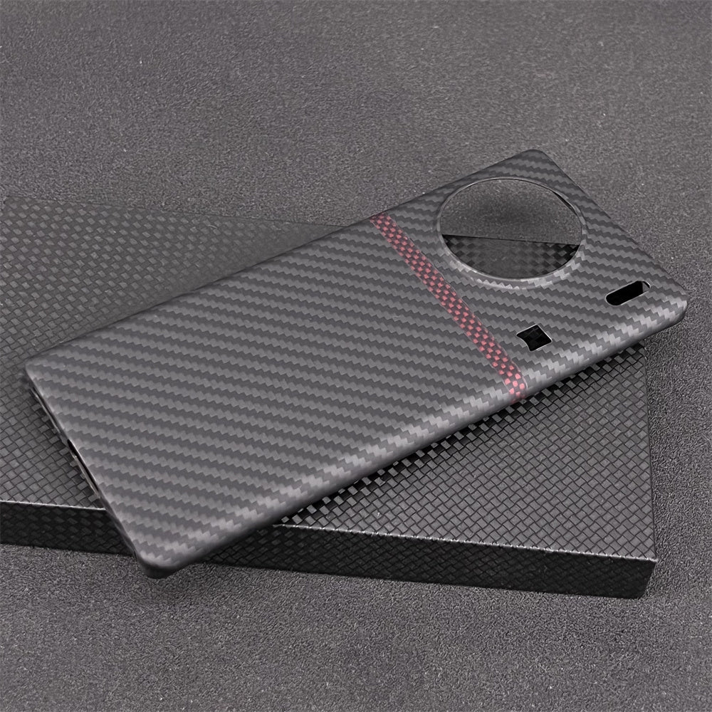 Oatsbasf Luxury Pure Carbon Fiber Case for vivo X90 Series Smartphones