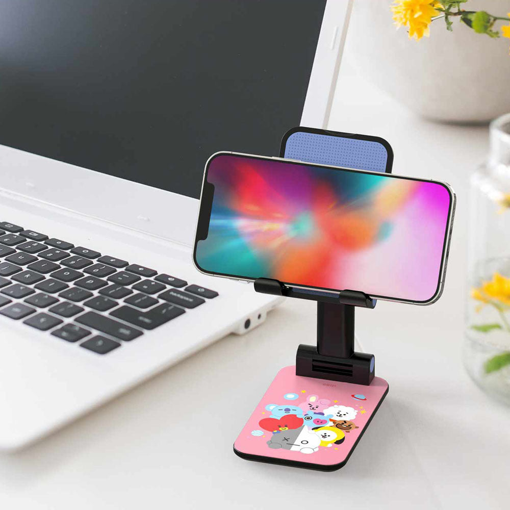 BT21 Foldable Desktop Stand Phone Holder