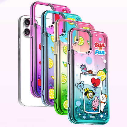 BT21 Dolce Bling Aqua Case Cover