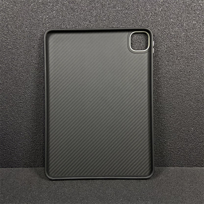 Oatsbasf Military-Grade Drop Protection Hybrid Carbon Fiber Case for Apple iPad