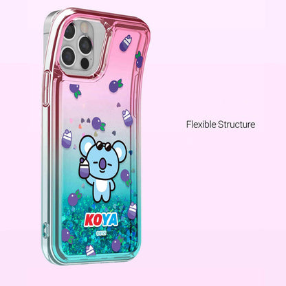 BT21 Dolce Bling Aqua Case Cover