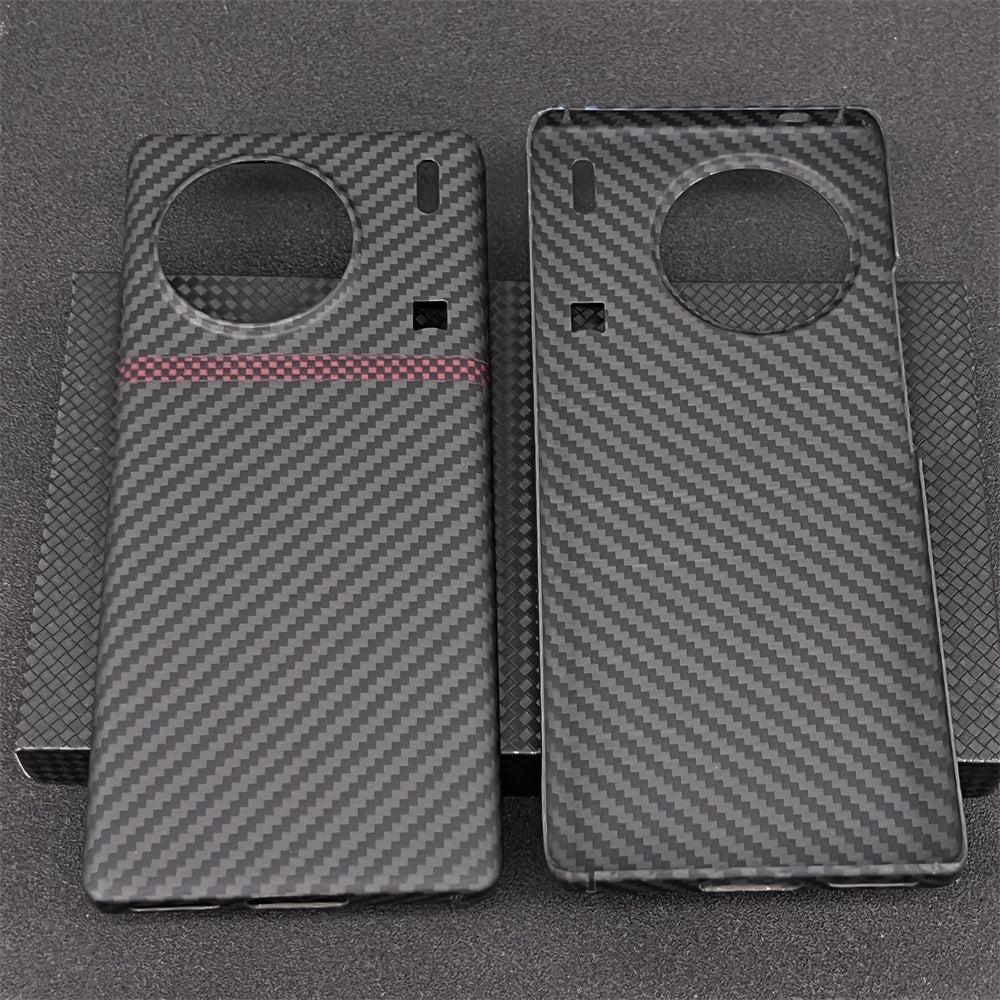 Oatsbasf Luxury Pure Carbon Fiber Case for vivo X90 Series Smartphones