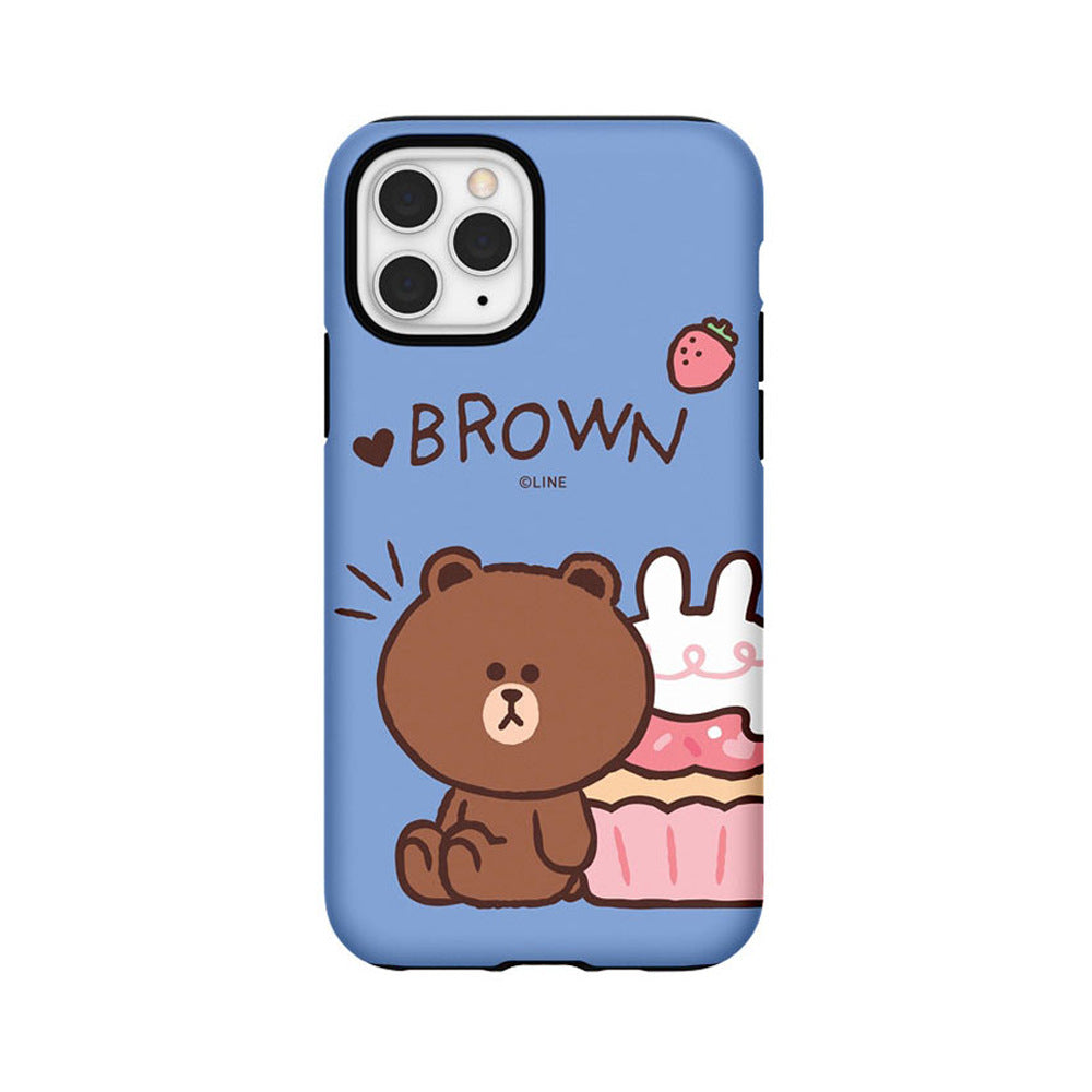 Line Friends Petit Sweets Dual Layer TPU+PC Shockproof Guard Up Combo Case Cover