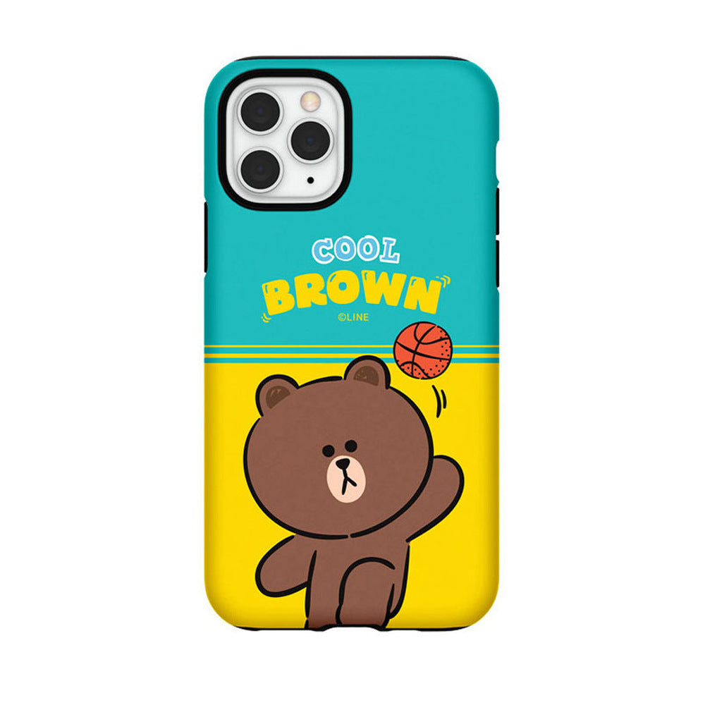 Line Friends Play Dual Layer TPU+PC Shockproof Guard Up Combo Case Cover