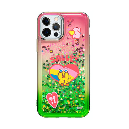 Line Friends Rainbow Bling Aqua Case Cover