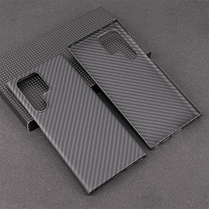 Oatsbasf Luxury Pure Aramid Fiber Case for Samsung Galaxy S23 Series Smartphones