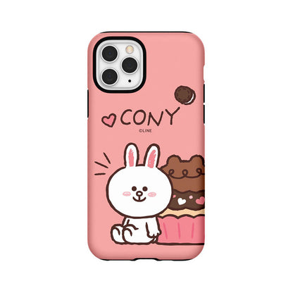 Line Friends Petit Sweets Dual Layer TPU+PC Shockproof Guard Up Combo Case Cover