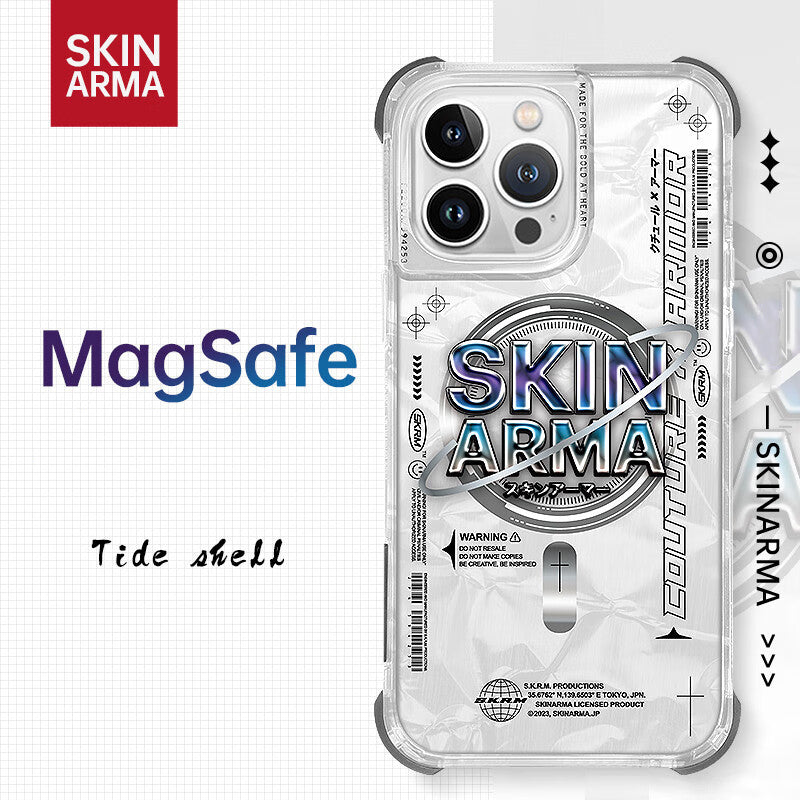 Skinarma Starry Sky MagSafe Mag-Charge Hybrid Case with 360° Impact Bumper