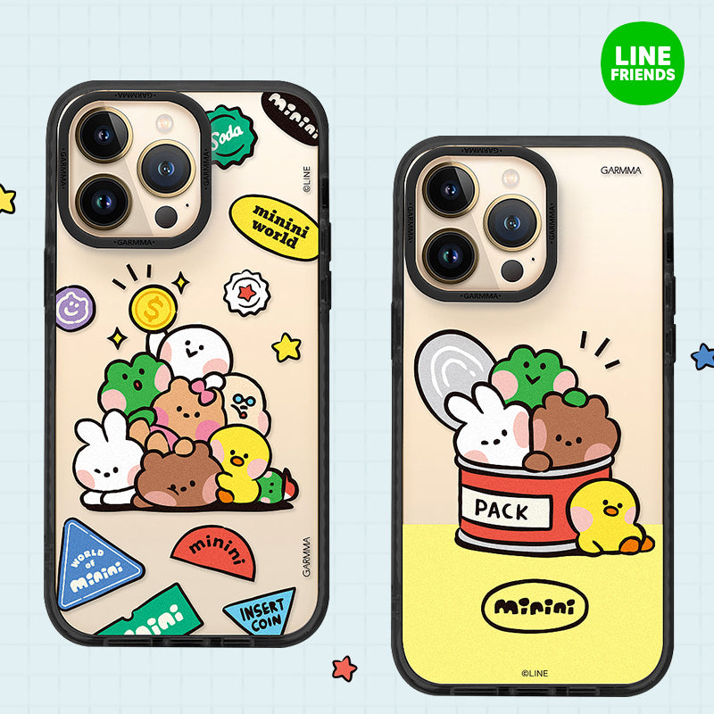 GARMMA Line Friends Minini Military Grade Drop Tested Impact Case Cover