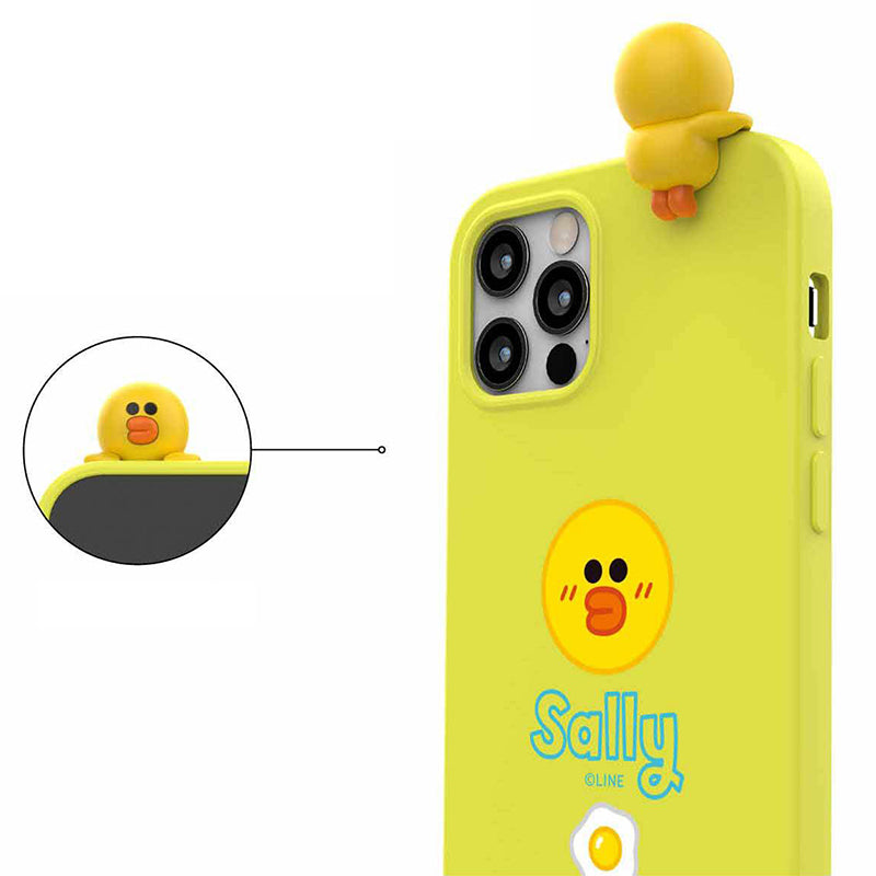 Line Friends Figure Shockproof 3D Silicone Case Cover