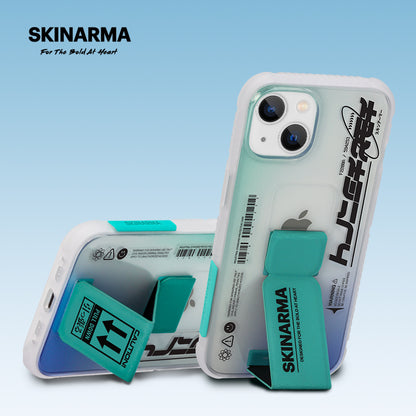 Skinarma Clear Case with Extendable Grip Stand