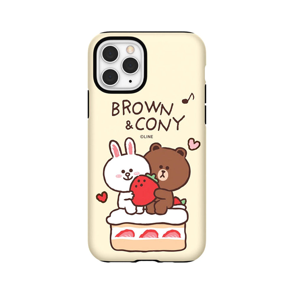 Line Friends Petit Sweets Dual Layer TPU+PC Shockproof Guard Up Combo Case Cover