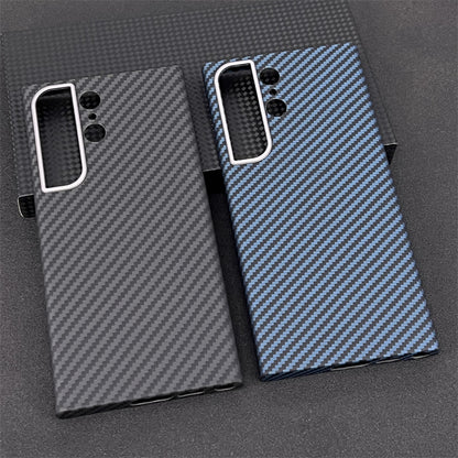 Oatsbasf Luxury Pure Aramid Fiber Case for Samsung Galaxy S23 Series Smartphones