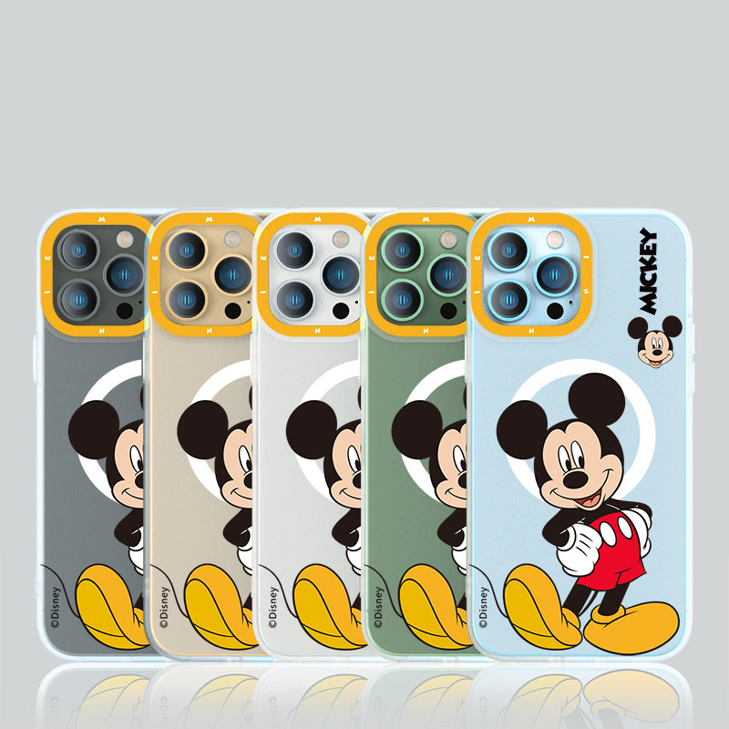 Disney Mickey Mouse MagSafe Matte Anti-Scratch Back Shockproof Cover Case