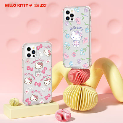 UKA Sanrio Characters Shockproof Air Cushion TPU+PC Clear Back Case Cover