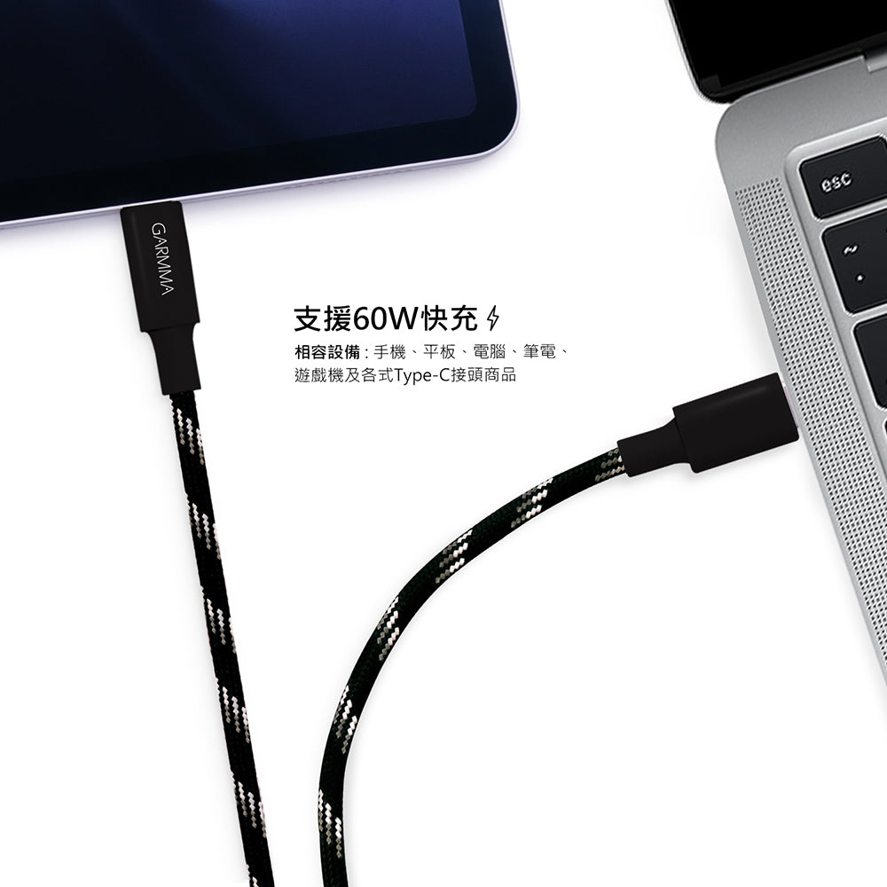 GARMMA PD Fast Charging Braided Data Cable